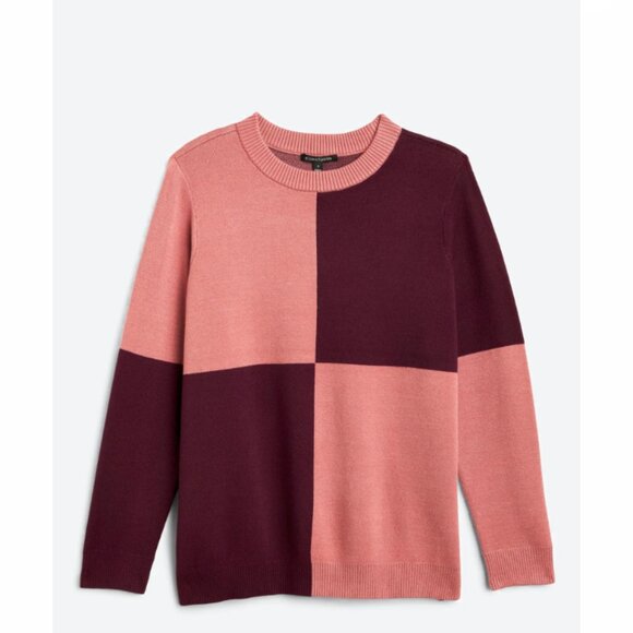 41 Hawthorn Dorian Jacquard Crew Neck Sweater – Elegant, Cozy & Versatile - Picture 5 of 6